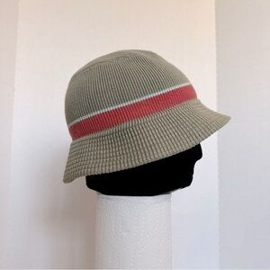 American Eagle Outfitters Striped 100% Cotton Bucket Style Women's Hat Size S/M